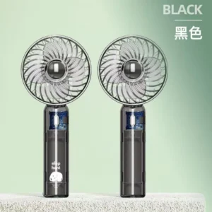 Portable handheld fan featuring a rechargeable folding design. This pocket fan is perfect for outdoor travel, beach trips, or desktop use. Stay refreshed everywhere today.